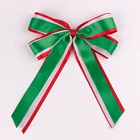 Custom Christmas gift ribbon bows make gift decoration