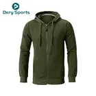winter regular plain high quality sweatshirts hoodies custom light thin zip up hoodie