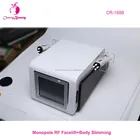 New style Ceramic handle skin tightening for face radio frequency contour face body tightening