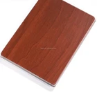 silver/gold brushed aluminum composite panel