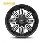 Car Wheels Wheel Wheels Aluminium Car ZUMBO A0081 Black Face Machined Universal Modified Car Alloy Wheels Rims 20" Aluminum Alloy Wheel Rim For Car