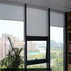 Motorized smart home automatic waterproof blackout window roller blinds balcony blinds