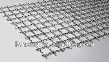 Stainless Steel Vibrating screen netting /Crimped Wire Mesh (factory)