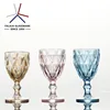 wholesale drinkware color customized glass goblet