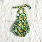 Wholesale floral baby kids jumpsuit romper sleeveless