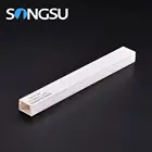 Inflaming retarding 12x8 12x8 12x12 15x10 16x16 pvc plastic electrical wiring duct