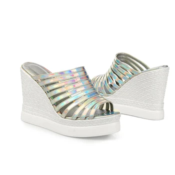 ladies high wedges