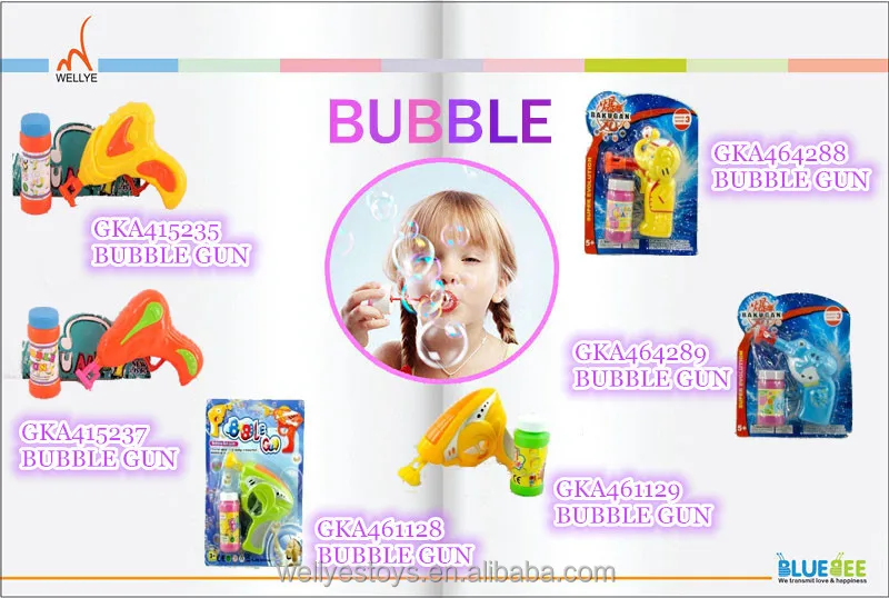 Plastic dolphin bubble gun made in China