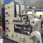 HSS-320 4 colour flexo printing machine for adhesive label