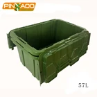57 litre capacity Green Waterproof Heavy Duty Storage Trunk