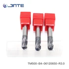 Jinte TM500 series 4 flute flaten end mill high quality milling cutter