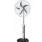 18inch rechargeable solar fan for home air cooler fan stand