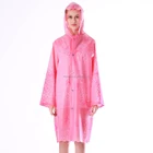 Wholesale high quality tpu fabric lace fashion rain coat women wear