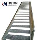 Customized size Galvanized metal Bar Grating Tread Step