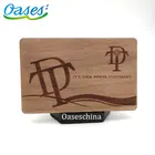 Custom Personality Carving Crafts Wood Membership Card
