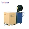 Wenzhou Brother DBA-130A Semi Automatic Pallet Strapping Machine Vertical PP Belt Bnad Carton Box Pallet Strapping Machine
