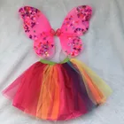 Colorful Tutu Dance Wear Ballet Wear Princess Wear Tutu With Colorful Wings