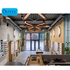 Eyewear Shop Interior Decoration Wall Mounted Sunglass Display Rack Used Optical Display Cabinets Optical Store Fixtures