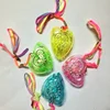 Event Party Supplies Type and everyday Occasion plastic Material christmas led heart necklace pendant