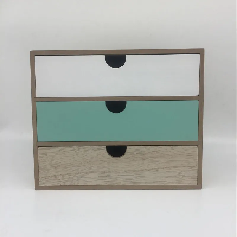 wooden craft drawers
