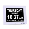 Cheap 8 inch Calendar digital clock Non-Abbreviated Day for elderly