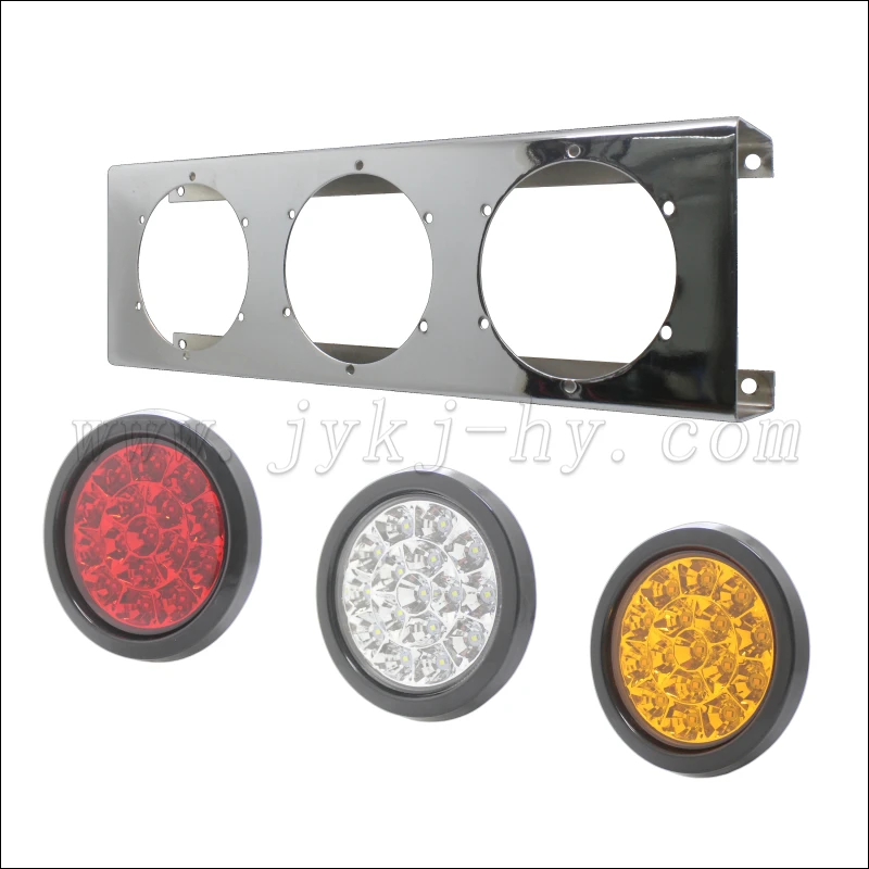 Led Tail Light Box,3 Rectangular Light Assembly Led Tail Lights For