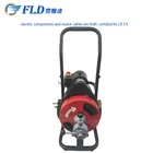 Chinese 400rpm electric toilet automatic drum type pipe drain cleaner in stock