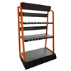retail online shopping welder display rack, painting display stand, technology spray rack