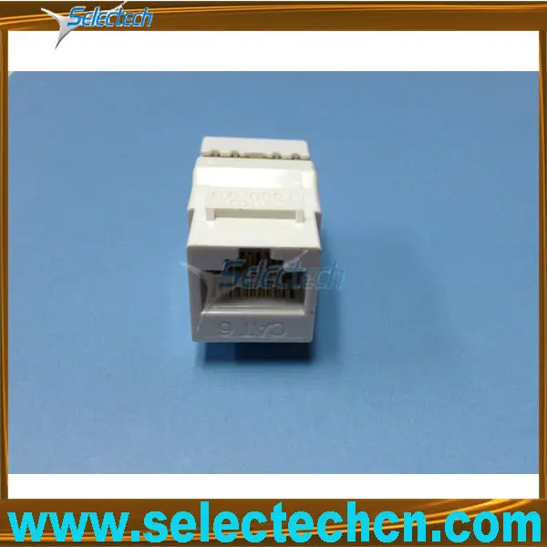 Degree Metal Shielded keystone jack cat5e cat6 for wall plate adaptor