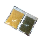 Chinese Supplier Food Bag / 3 Side Sealed Color Zipper Bag Custom Pattern Printing