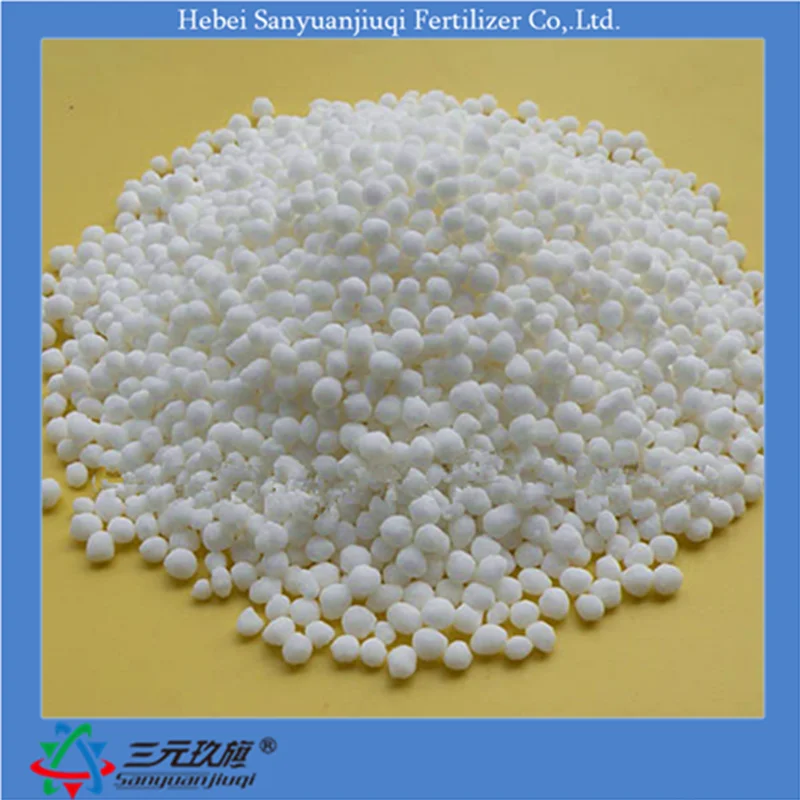 High efficiency nitrogen fertilizer 100% water soluble calcium ammonium nitrate for agriculture