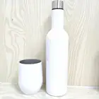 Wine Winewine 750ml Bpa Free Double Wall Vacuum Insulated Stainless Steel Wine Set Bottle And 2 Tumblers