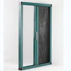 China manufacture waterproof Pleated screen mesh / Plisse mosquito net