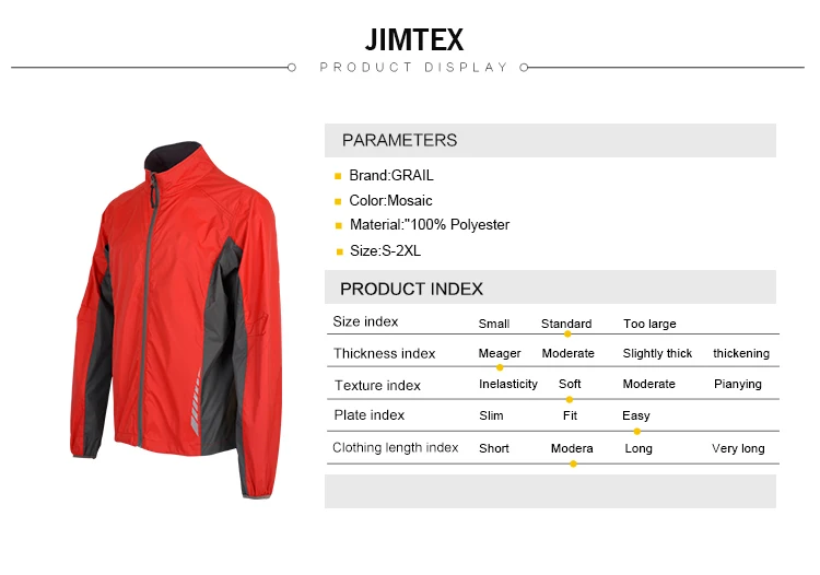 New design cheap outside long sleeve windproof cycling rain jacket men