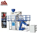 Film extrusion line 400mm pp water cooling film blowing machine