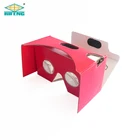 Factory Sales Custom Printing 3D Vr Virtual Reality Google Cardboard V2 Glasses Promotion