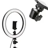 10" Selfie Ring Light with Tripod Stand for Live Stream/Makeup, Mini Led Camera Ring light for Video/Photography