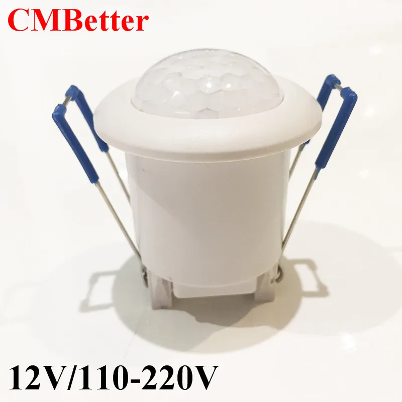  Mini Infrared motion sensor switch 12VAC110V-240V Adjustable Security Ceiling  Led Strip Lamp Light Infrared Sensor Switch (43)