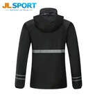 Wholesale Black Soft polyester Man raincoat for motorcycle riders