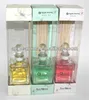 home fragrance essential oil aroma diffuser /fragrance diffuser with reed sticks in square glass bottle