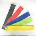 exercise gym yoga pilates fitness color latex 3 mini resistance band loop set