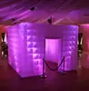 Hot sale inflatable portable photo booth party wedding tent,type photo booth shell