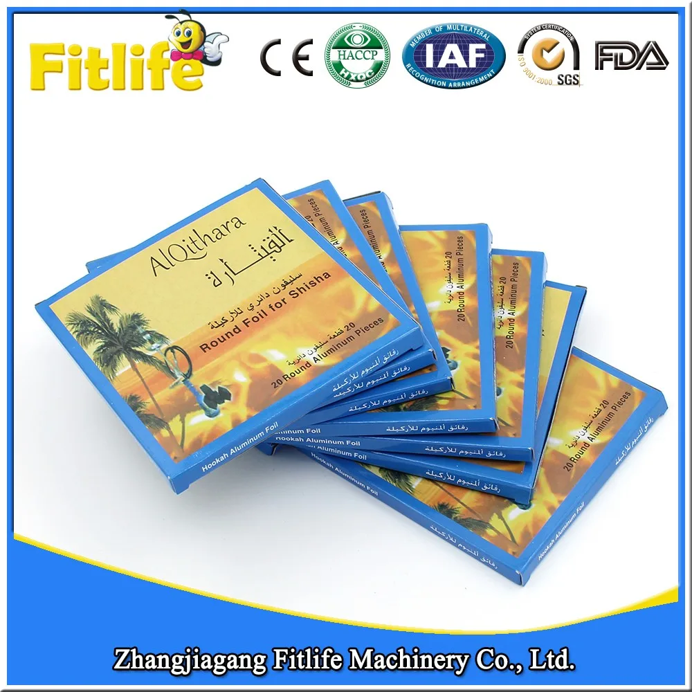 8011 Precut Foil Sheet Hookah Smoking Aluminum Foil Shisha Alu Foil