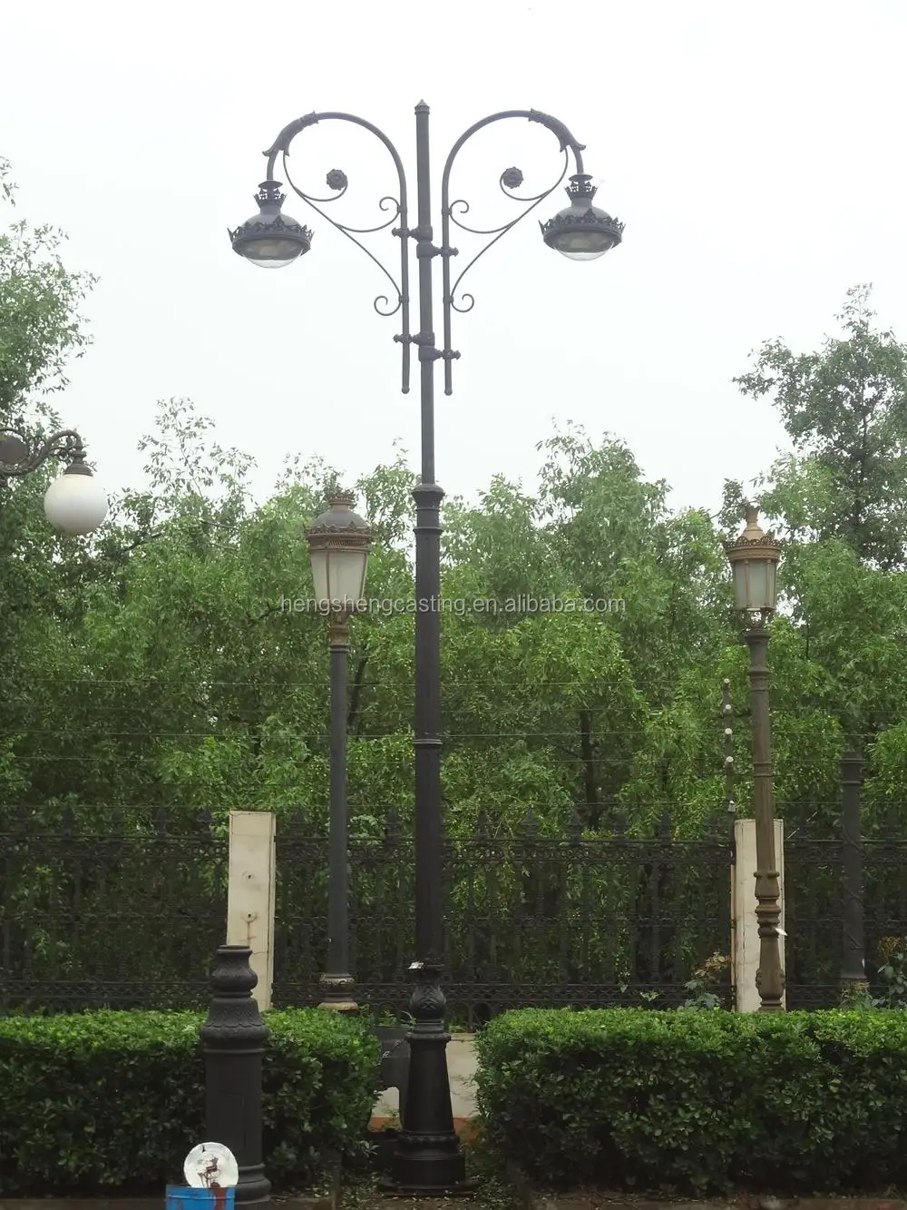 Decorative Cast Iron Street Lighting Pole 