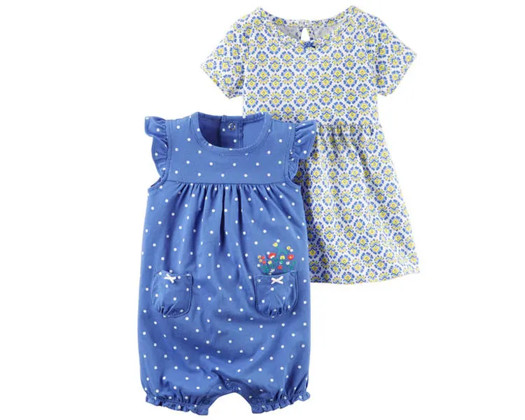 fashion newborn baby clothes organic cotton girls