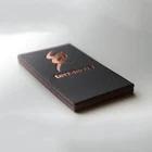 promotional customised full color printing hot foil stamping debossed embossed business card
