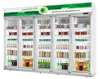 multi shelves glass door commercial refrigerator freezer/hot sale open refrigerator