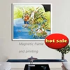 Alternatively ad decorative frame & print magnetic painting Crazy Fisherman 1013-128
