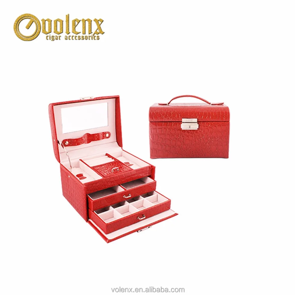 2013 genuine design wholesale jewelry case promotional gift box