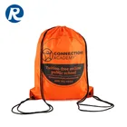 Ruiding Top Quality Rycycle colorful printing customized Polyester Drawstring Backpack Bags With Own Logo
